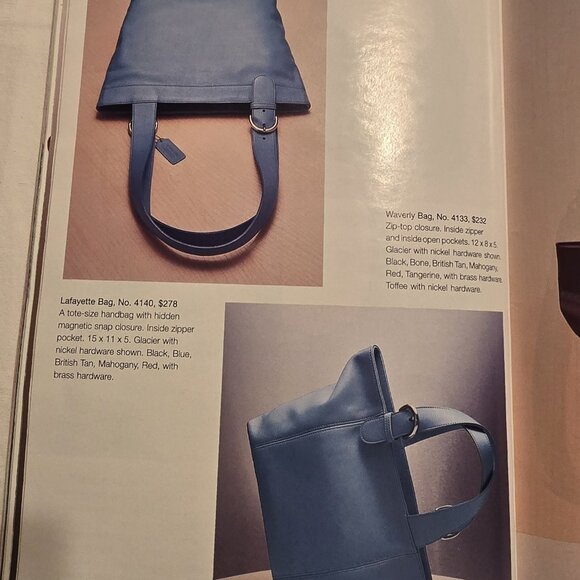 Vintage Coach Catalogs ~ 1987 & 1997 ~ Excellent Condition - Picture 11 of 12